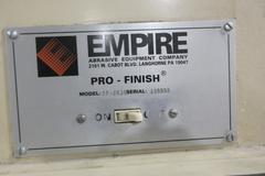 Empire Pro-Finish 2636 Abrasive Air Blast Cabinet with DCM-200 Standing Reclaim Unit