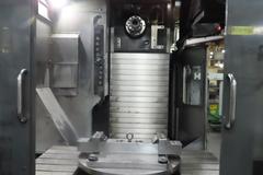 Haas EC-1600 CNC Horizontal Machining Center with Integrated 4th axis Rotary Table, 5th Axis Drive, Probing, and Thru-Spindle Coolant
