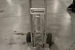 Strongway 2 Wheel Dolly, Vertical/Angled Convertible with Pneumatic Tires