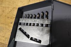 Huot 1/16-1/2" by 1/32nds Drill Indexes with Drills, (2) Sets New In Packages