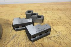 Samchully MH Series 3-Jaw Mega-Bore Open-Center Power Lathe Chuck, 10" Size - MH-210V1 with Serrated Hard Step Jaws