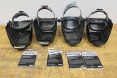 Jackson Safety Welding Helmets, (4pcs) Fixed Shade with New Hardened Glass Filler Plates