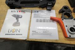 Hytorc Lion-.7, Cordless 18V Brushless 3/4" Drive, Electric Torque Gun, In Plastic Carry Case with Accessories