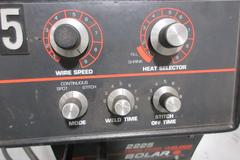 Solar 2225 industrial MIG  225-amp Wire Feed Welder, Single Phase 208/220V Power Source, with Accessories