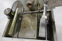 Superior Model J Horizontal Manual Stroke Honing Machine, with Tub of Assorted Mandrels