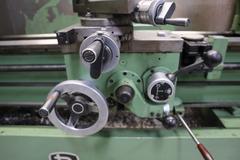 Nardini MS 1440E Manual Lathe, 10" 3-Jaw Chuck, Quick Changer Tool Post, Tailstock, Compound Cross Slide