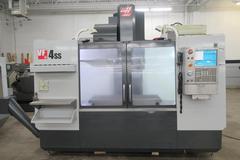 Haas VF-4SS CNC Vertical Machining Center, 50"x20"x25", 12K Spindle, 4th-Axis Drive, Chip Auger, LOW HOURS!