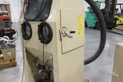 Empire Pro-Finish 2636 Abrasive Air Blast Cabinet with DCM-200 Standing Reclaim Unit