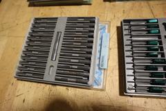 Deltronic .0001" Gage Pin Sets (16 Sets), Assorted Smaller Diameters