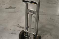 Strongway 2 Wheel Dolly, Vertical/Angled Convertible with Pneumatic Tires