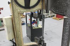 Jet HVBS-710S 7x10-1/2 in. Mitering Horizontal/Vertical Bandsaw, on Portable Steel Base, 