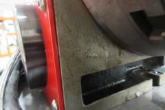 Haas HRT 210 Programmable Rotary Table (Brush Type), with Pratt Burnerd 8.25" 3-Jaw Manual Chuck