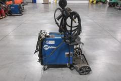 Millermatic 252 MIG Wire Feed Welder with Rolling Base and Accessories, 200/230V Single Phase