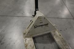 Strongway Standard Fork Pallet Jack  14.5" Between Fork x 48" Length, 5500 lb Capacity