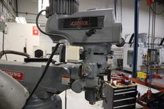 Clausing Kondia 9"x48" Knee Mill, Acu-Rite Millrite 2-Axis DRO, Quill Feed, X-Axis Servo Power Feed