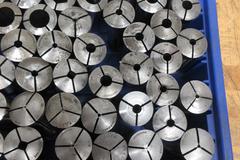 Hardinge 5C Collets (50+ pcs), Various Diameters and Shapes