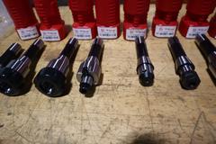 Haas R8 Tool Holders (9pc) Set, (4) End Mill Holders 1/4, 1/2, 5/8, 3/4", (2) ER32 & ER16 Collet, (1) Shell Mill Driver ***New In Packages***