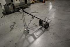 Strongway 2 Wheel Dolly, Vertical/Angled Convertible with Pneumatic Tires