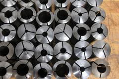 Hardinge 5C Collets (50pcs), Assorted Diameters and Shapes 