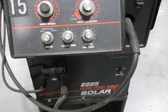 Solar 2225 industrial MIG  225-amp Wire Feed Welder, Single Phase 208/220V Power Source, with Accessories