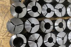 Hardinge 5C Collets (70pcs), Assorted Shapes and Sizes, Fractional, Metric, Emergency