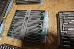 Deltronic .0001" Gage Pin Sets (16 Sets), Assorted Smaller Diameters