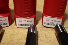 Haas R8 Tool Holders (9pc) Set, (4) End Mill Holders 1/4, 1/2, 5/8, 3/4", (2) ER32 & ER16 Collet, (1) Shell Mill Driver ***New In Packages***