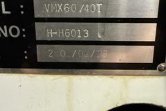 Hurco VMX60/40T CNC Vertical Machining Center, 8K Spindle, 24 SMTC, Coolant Pump and Tank