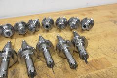 Pioneer CAT40 (16pcs) ER20 & 16 Collet Tool Holders, (10) ER20's, (6) ER16's
