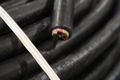 Heavy Duty 3 Phase Wire (1) Approx 25' of 6/3 & 8/1, (1) Approx 26' of 6/4, (1) Approx 100'+ Coil of 4/C 10 AWG Wire