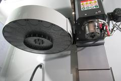 Haas TM-1P Toolroom Mill 30" x 12" x 16", 10K RPM, 20 Station Tool Changer, 4th-Axis Drive, Probing, High Speed Machining - ZERO CUTTING HOURS