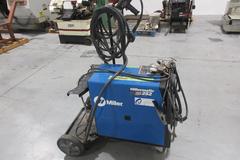 Millermatic 252 MIG Wire Feed Welder with Rolling Base and Accessories, 200/230V Single Phase
