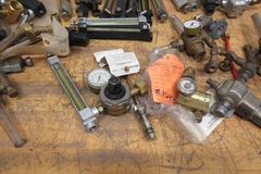 Gas Flow Regulator Parts, Some New Mostly Used