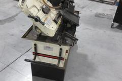Jet HVBS-710S 7x10-1/2 in. Mitering Horizontal/Vertical Bandsaw, on Portable Steel Base, 