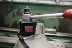 Nardini MS 1440E Manual Lathe, 10" 3-Jaw Chuck, Quick Changer Tool Post, Tailstock, Compound Cross Slide