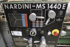 Nardini MS 1440E Manual Lathe, 10" 3-Jaw Chuck, Quick Changer Tool Post, Tailstock, Compound Cross Slide