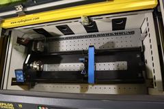 Epilog FiberMark 24 Series 8000, 30 Watt CNC Marking Laser On Portable Cart with Bofa Fume Extractor System
