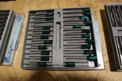 Deltronic .0001" Gage Pin Sets (16 Sets), Assorted Smaller Diameters