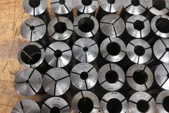Hardinge 5C Collets (50pcs), Assorted Diameters and Shapes 