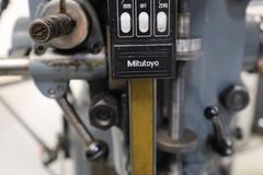 Clausing Kondia 9"x48" Knee Mill, Fagor 2-Axis DRO, Quill Feed, Kurt Power Drawbar