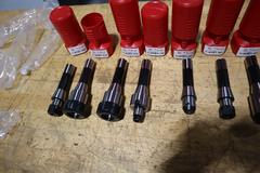 Haas R8 Tool Holders (9pc) Set, (4) End Mill Holders 1/4, 1/2, 5/8, 3/4", (2) ER32 & ER16 Collet, (1) Shell Mill Driver ***New In Packages***