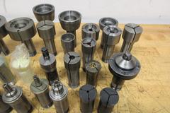 Hardinge 5C Emergency Collets, Steel, Plastic, Brass, Step, and Expanding Mandrel with 1 Collet Wrench