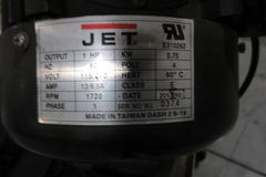 Jet HVBS-710S 7x10-1/2 in. Mitering Horizontal/Vertical Bandsaw, on Portable Steel Base, 