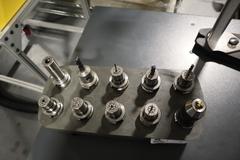 BT30 Tool Holders (10pcs) In Plastic Caddy, (8) Nikken SKN-10B Collet, (1) Keyless Drill Chuck, (1) End Mill Holder
