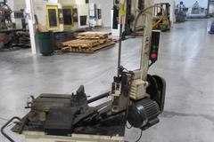 Jet HVBS-710S 7x10-1/2 in. Mitering Horizontal/Vertical Bandsaw, on Portable Steel Base, 
