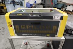 Epilog FiberMark 24 Series 8000, 30 Watt CNC Marking Laser On Portable Cart with Bofa Fume Extractor System