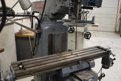 Clausing Kondia 9"x48" Knee Mill, Acu-Rite Millrite 2-Axis DRO, Quill Feed, X-Axis Servo Power Feed