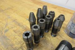 Hardinge Collets, (13pcs) Extended Nose 5C, (2) 16C Collets, (2) 22J Collets