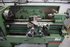 Nardini MS 1440E Manual Lathe, 10" 3-Jaw Chuck, Quick Changer Tool Post, Tailstock, Compound Cross Slide