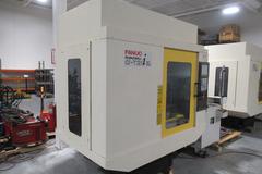 Fanuc Robodrill Alpha T21iEL CNC Drilling/Tapping Machine w/Automatic Pallet Changer, Renishaw Probing System, 21 ATC and MORE!!!